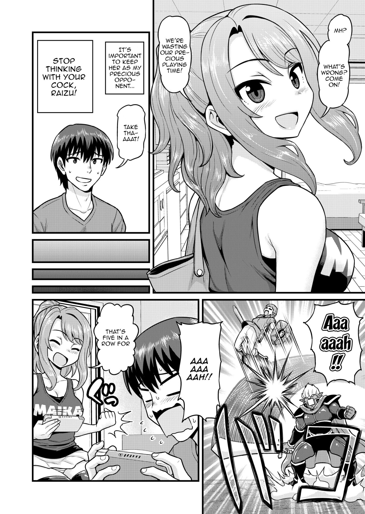 Hentai Manga Comic-Smashing With Your Gamer Girl Friend-Read-5